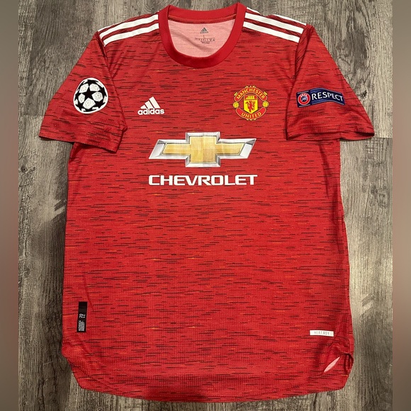 Bruno Fernandes Manchester United 19/20 Adidas Authentic Men's